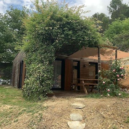 Maison En Bois A Entrechaux Exterior foto